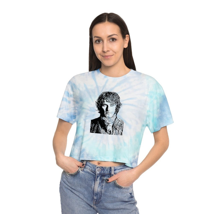 Jamie Fraser Women's Tie-Dye Crop Tee - Fandom-Made