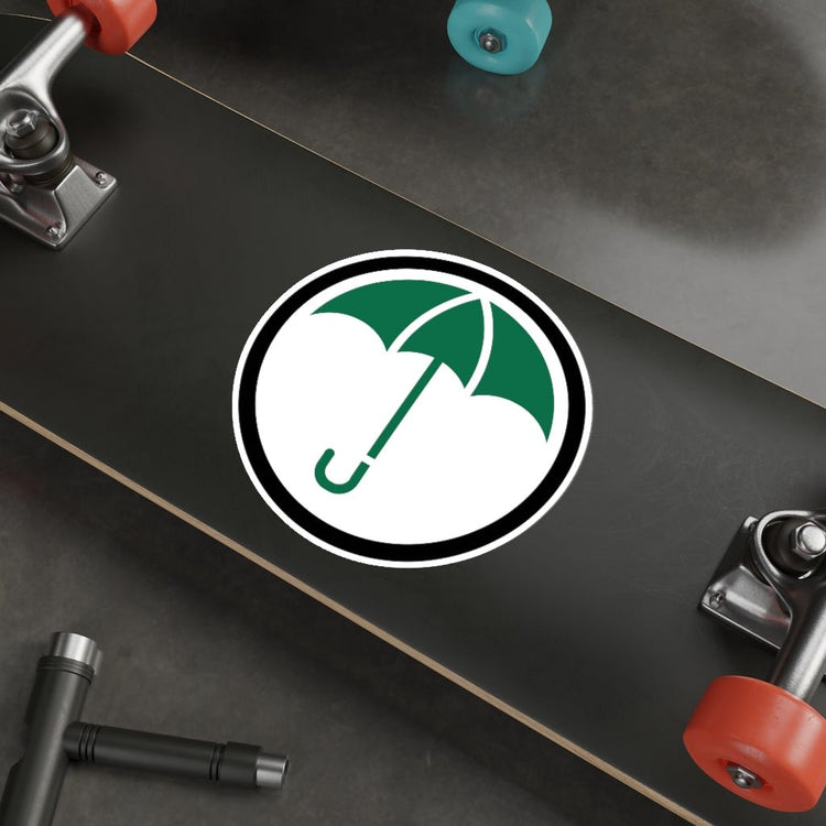 Klaus Hargreeves Green Umbrella Die-Cut Stickers - Fandom-Made
