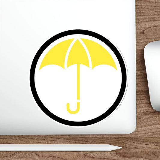Luther Hargreeves Yellow Umbrella Die-Cut Stickers - Fandom-Made