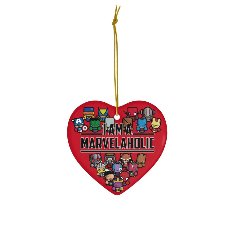 Marvelaholic Ceramic Ornament - Fandom-Made