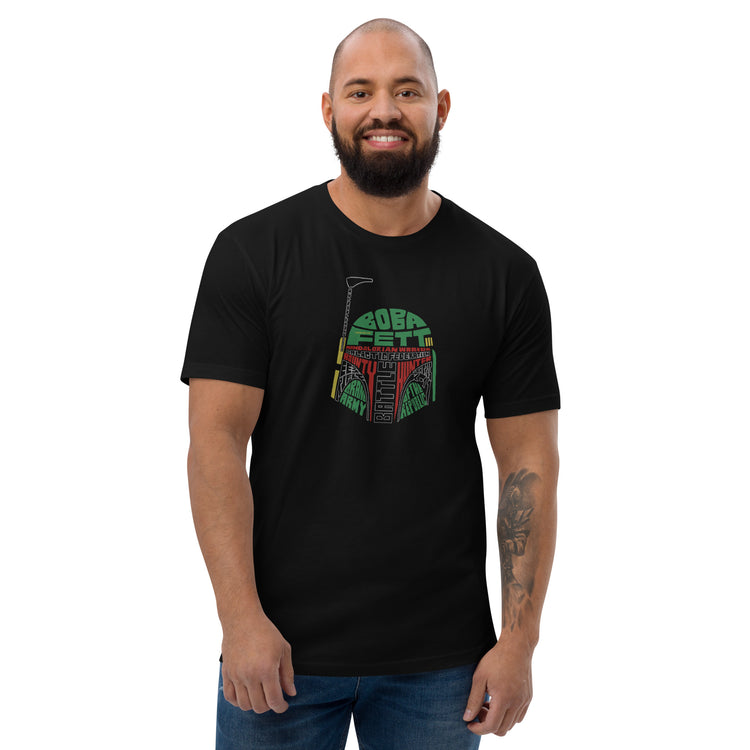 Boba Fett Men's Fitted T-Shirt - Fandom-Made