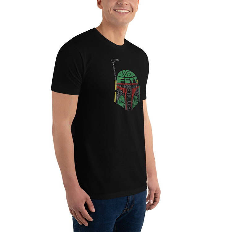 Boba Fett Men's Fitted T-Shirt - Fandom-Made