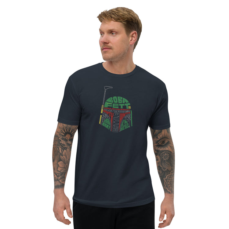 Boba Fett Men's Fitted T-Shirt - Fandom-Made