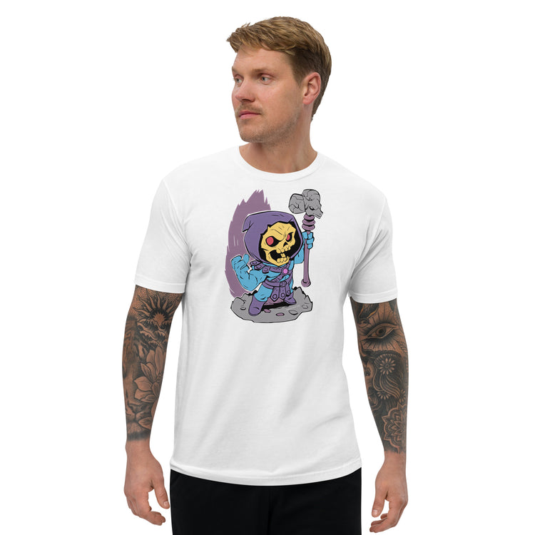 Skeletor Men's Fitted T-Shirt - Fandom-Made