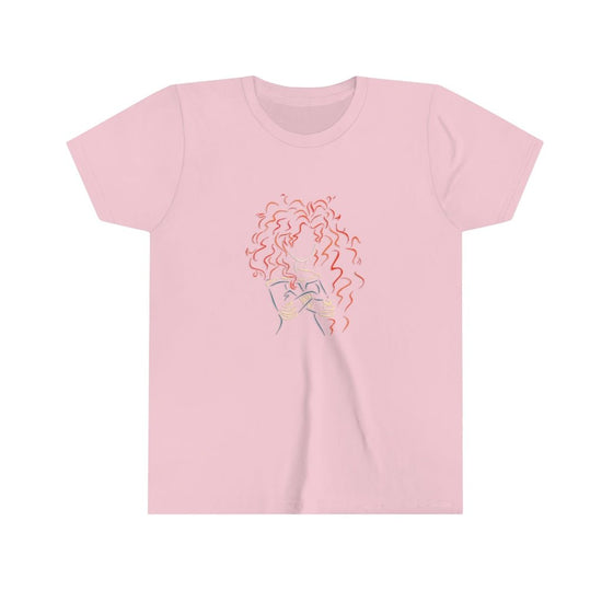 Merida Youth Short Sleeve Tee (colored outline) - Fandom-Made