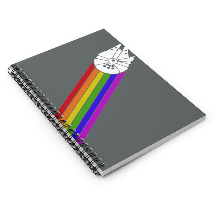 Millennium Falcon Pride Spiral Notebook - Ruled Line - Fandom-Made