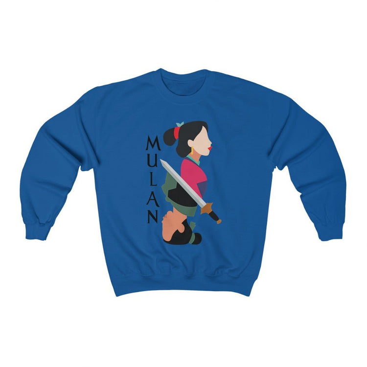 Mulan Crewneck Sweatshirt (upside down) - Fandom-Made