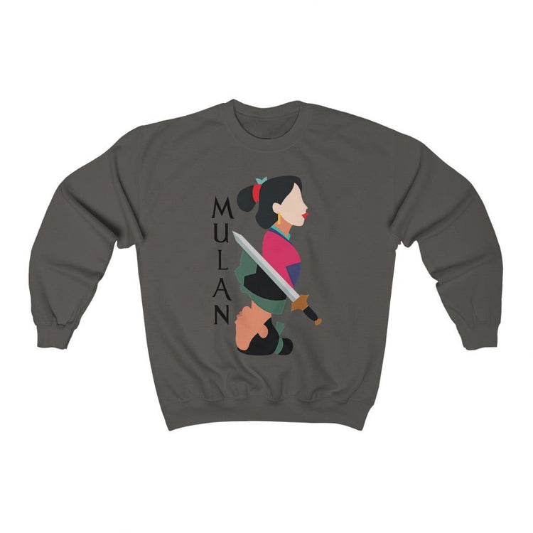 Mulan Crewneck Sweatshirt (upside down) - Fandom-Made