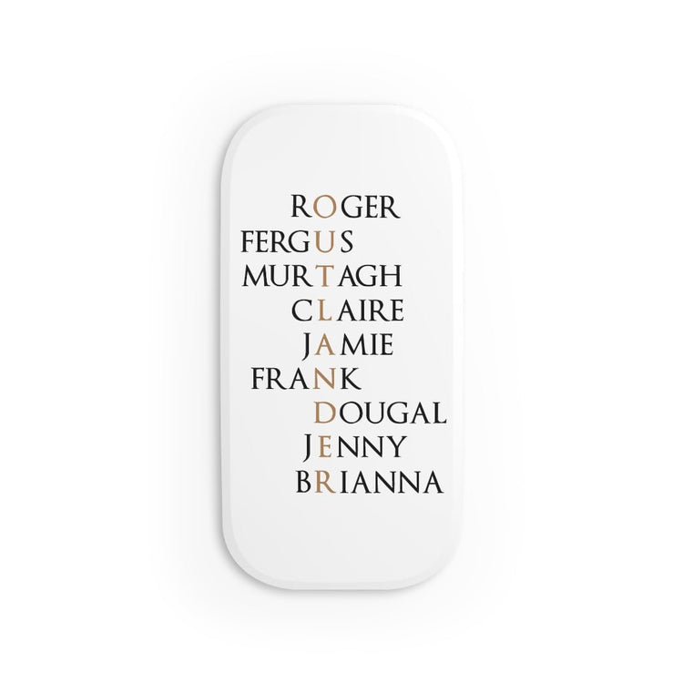 Names – Character spells Outlander Phone Click-On Grip - Fandom-Made