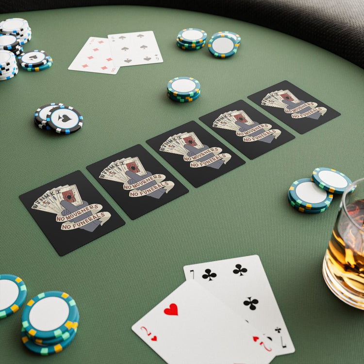 No Mourners, No Funerals Poker Cards - Fandom-Made