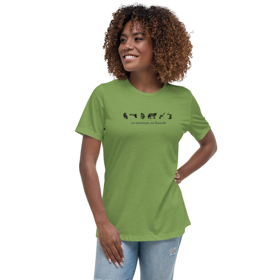 No Mourner's No Funerals T-Shirt - Minimal - Fandom-Made