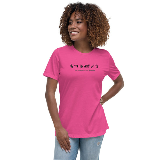 No Mourner's No Funerals T-Shirt - Minimal - Fandom-Made
