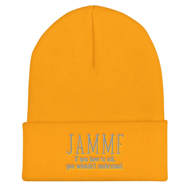 Outlander Inspired Embroidered Cuffed Beanie - JAMMF - Fandom-Made