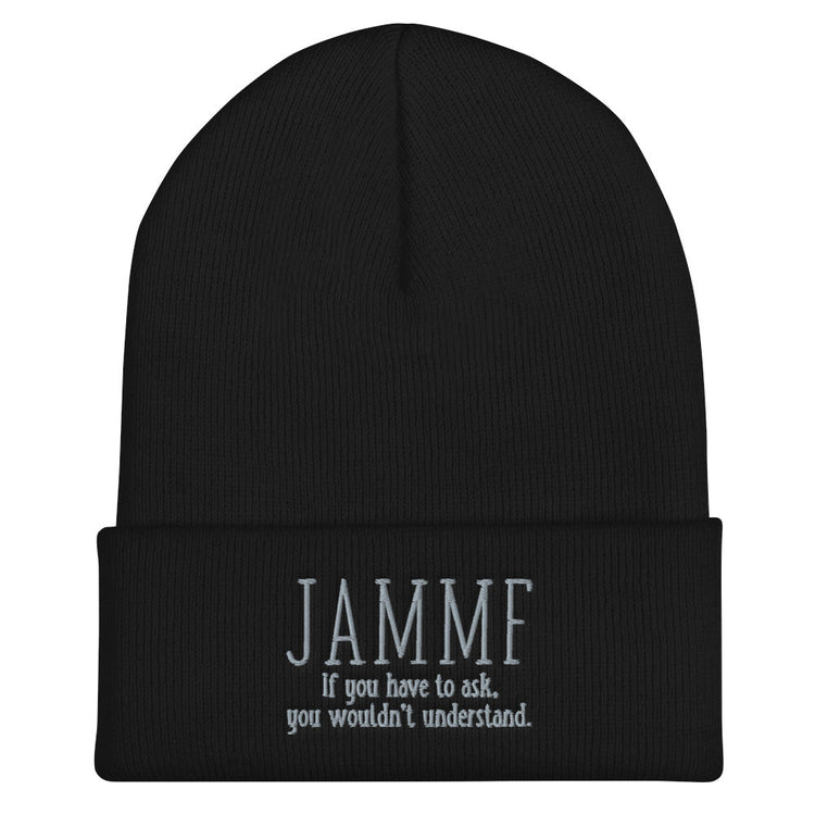 Outlander Inspired Embroidered Cuffed Beanie - JAMMF - Fandom-Made