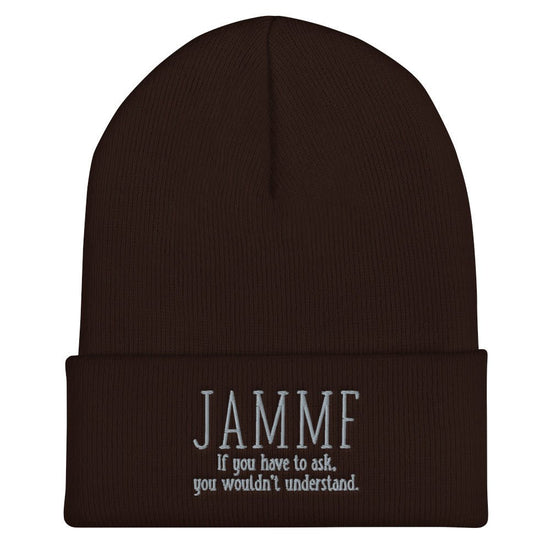 Outlander Inspired Embroidered Cuffed Beanie - JAMMF - Fandom-Made
