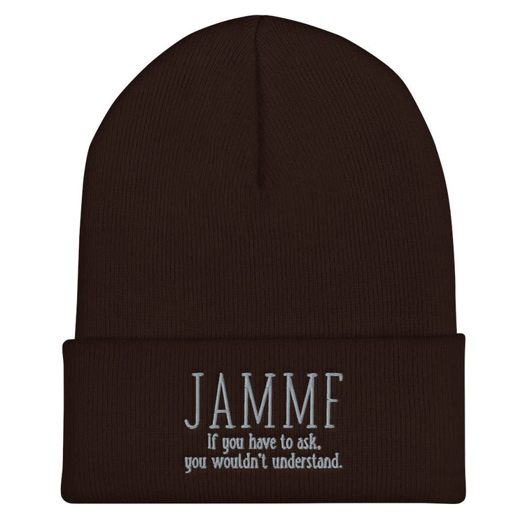 Outlander Inspired Embroidered Cuffed Beanie - JAMMF - Fandom-Made