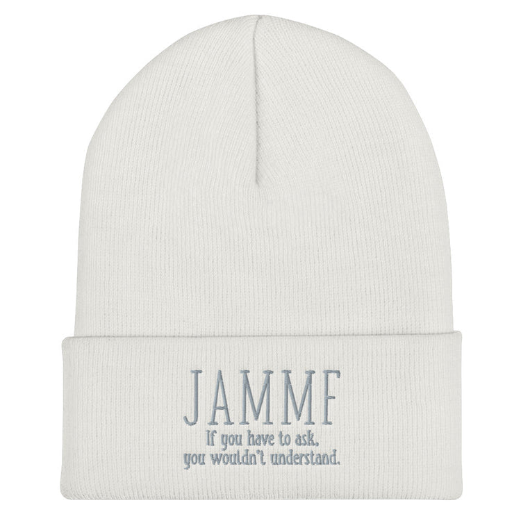 Outlander Inspired Embroidered Cuffed Beanie - JAMMF - Fandom-Made