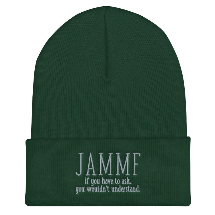 Outlander Inspired Embroidered Cuffed Beanie - JAMMF - Fandom-Made