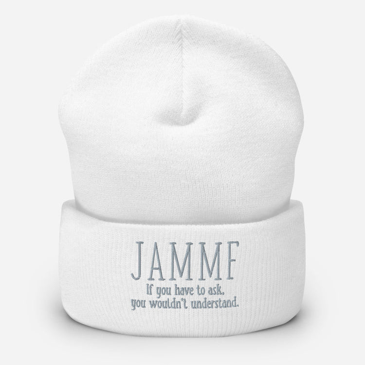 Outlander Inspired Embroidered Cuffed Beanie - JAMMF - Fandom-Made