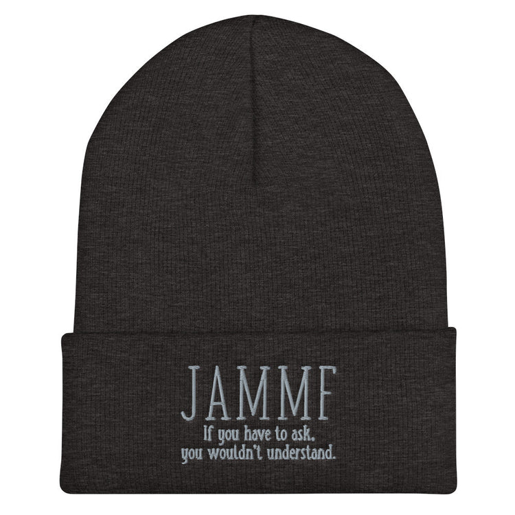 Outlander Inspired Embroidered Cuffed Beanie - JAMMF - Fandom-Made