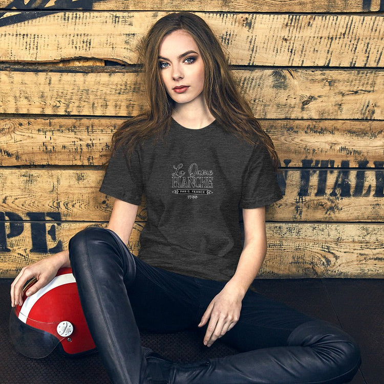 Outlander Inspired Short-Sleeve Unisex T-Shirt - La Dame Blanche - Fandom-Made