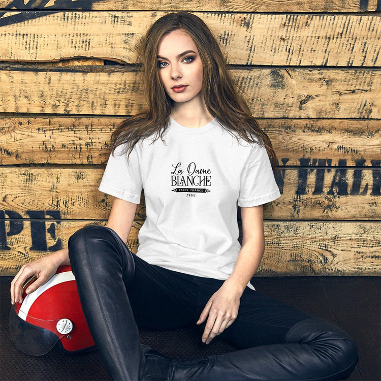 Outlander Inspired Short-Sleeve Unisex T-Shirt - La Dame Blanche - Fandom-Made