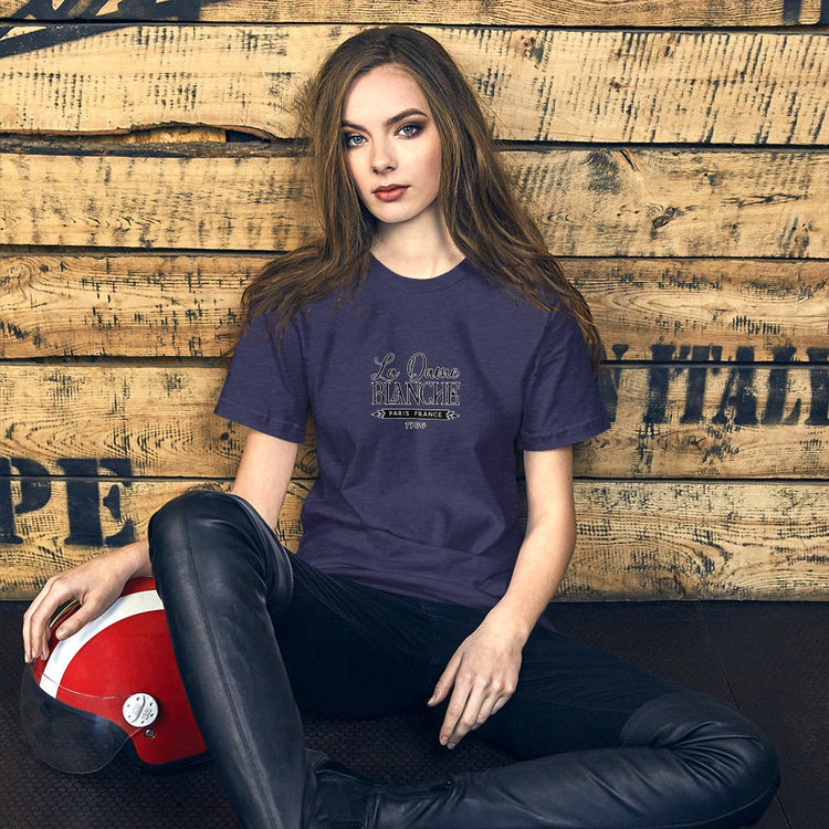 Outlander Inspired Short-Sleeve Unisex T-Shirt - La Dame Blanche - Fandom-Made
