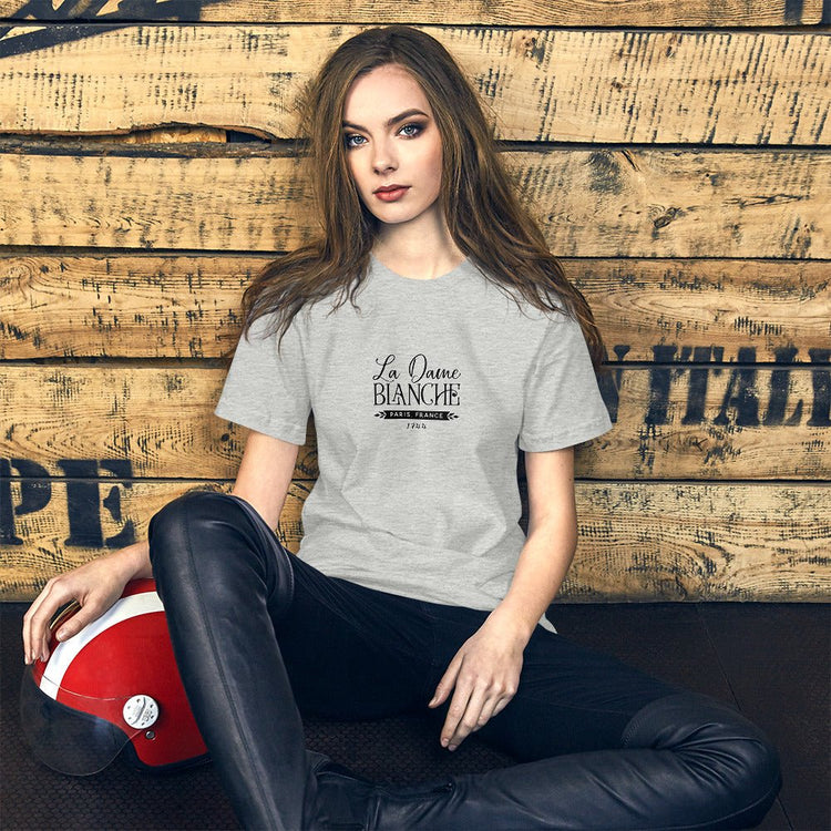 Outlander Inspired Short-Sleeve Unisex T-Shirt - La Dame Blanche - Fandom-Made