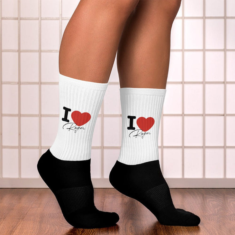 Outlander Inspired Socks - I ❤️Roger - Fandom-Made