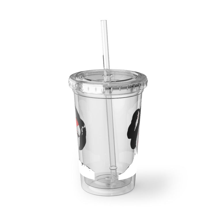 Princess Leia (rebel color) Acrylic Cup - Fandom-Made