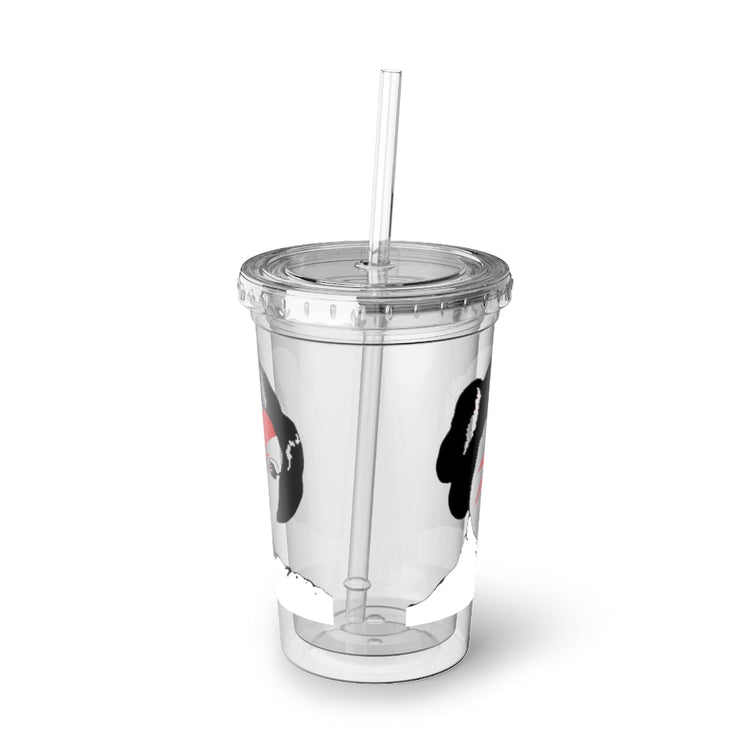 Princess Leia (rebel color) Acrylic Cup - Fandom-Made