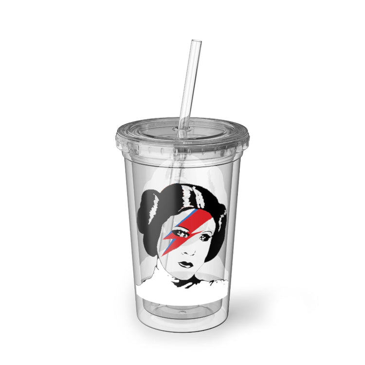 Princess Leia (rebel color) Acrylic Cup - Fandom-Made