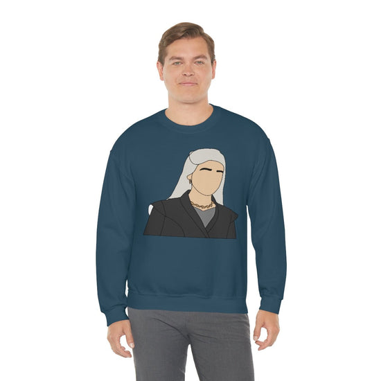 Princess Rhaenyra Targaryen Crewneck Sweatshirt (minimal/older) - Fandom-Made