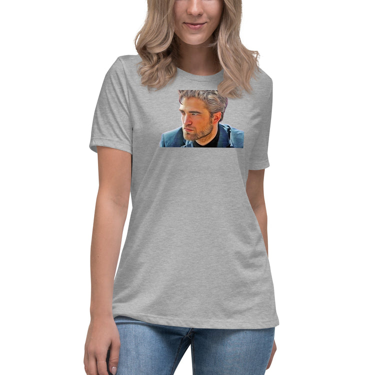 Robert Pattinson (blue) Women's Relaxed T-Shirt - Fandom-Made