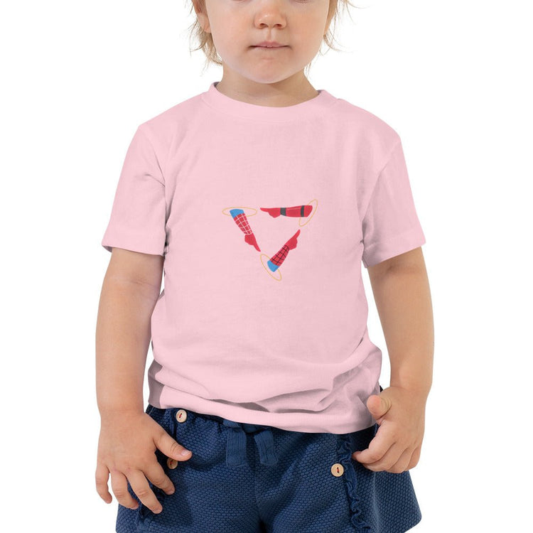 Spider-Man Inspired Toddler Short Sleeve Tee - Trio Arms - Fandom-Made