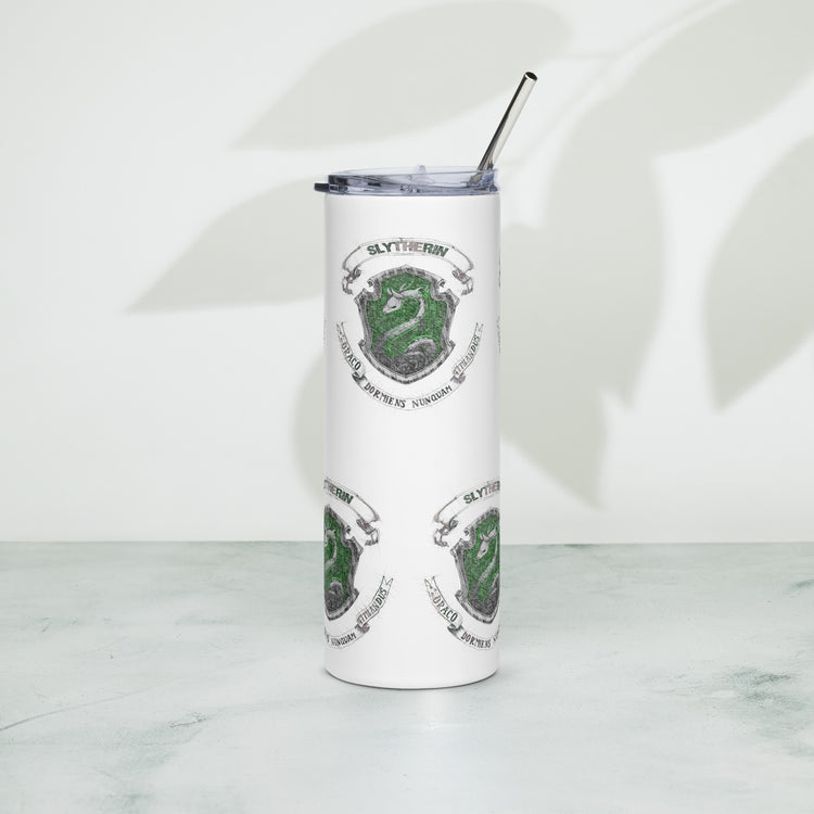 Slytherin Drawing Tumbler - Fandom-Made