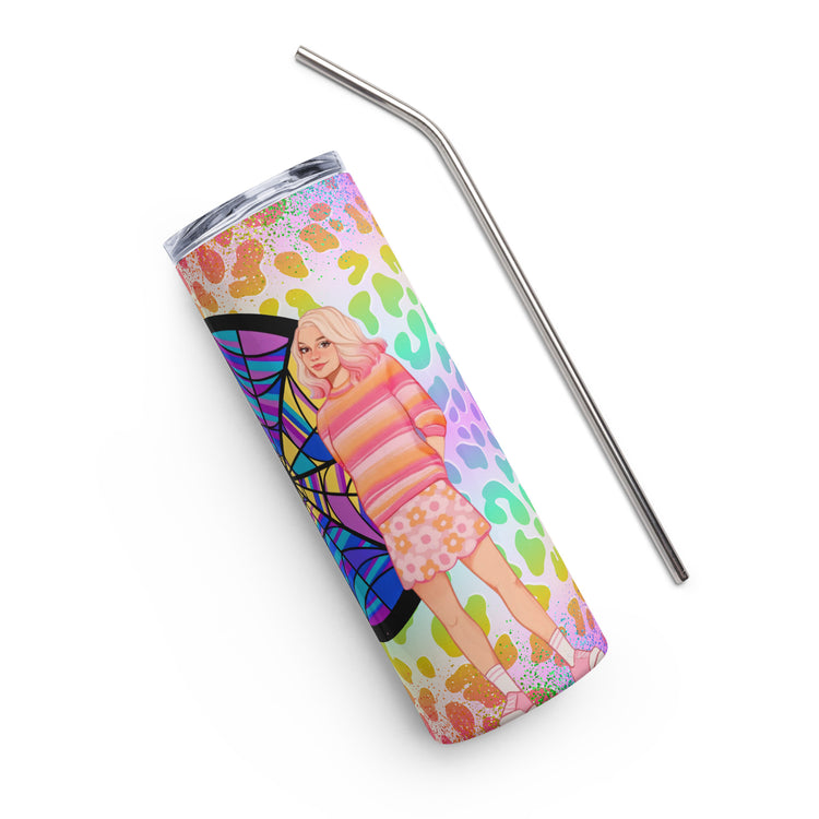 Enid Sinclair Wednesday Addams Stainless steel tumbler - Fandom-Made