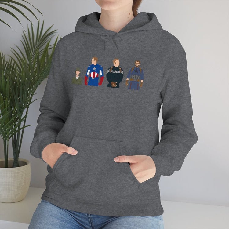 Steve Rogers, Captain America Hoodie - Fandom-Made