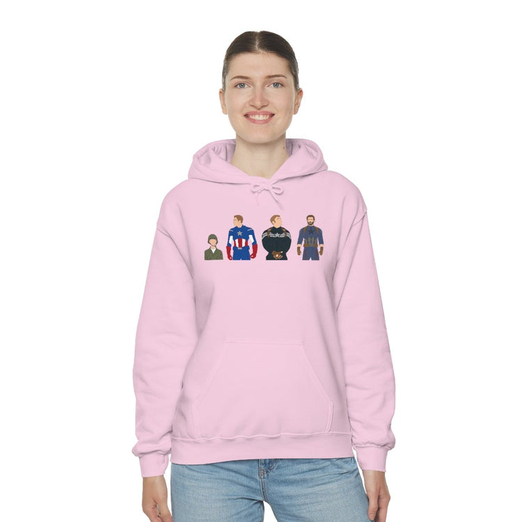 Steve Rogers, Captain America Hoodie - Fandom-Made