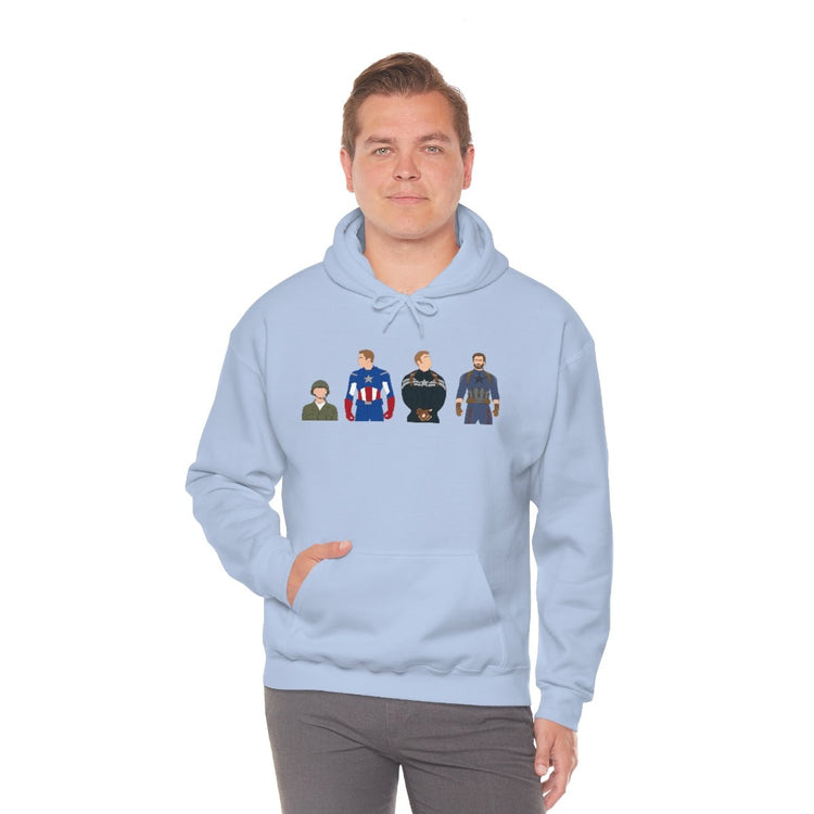Steve Rogers, Captain America Hoodie - Fandom-Made