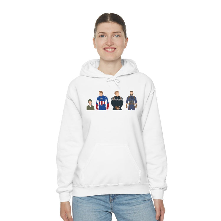 Steve Rogers, Captain America Hoodie - Fandom-Made