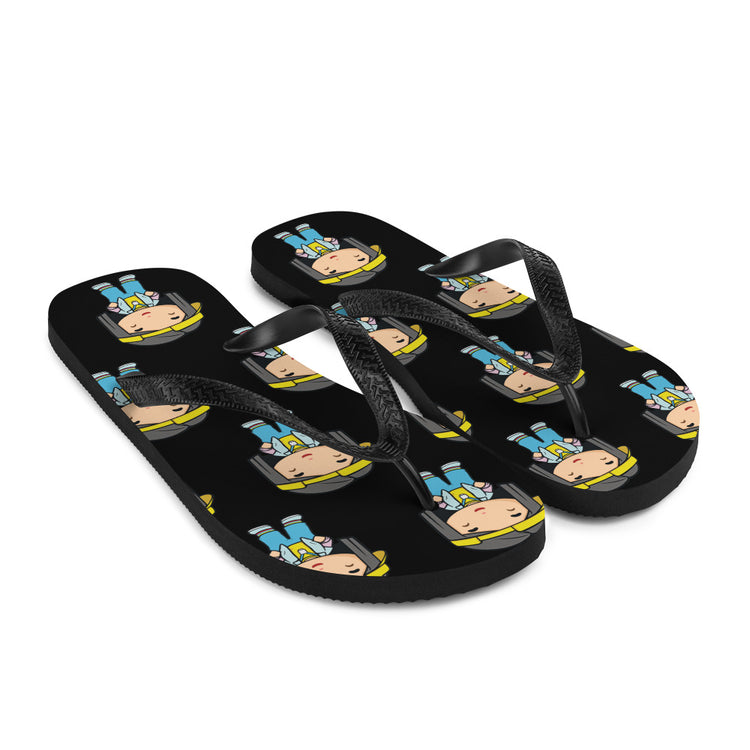 Argyle Flip-Flops - Fandom-Made