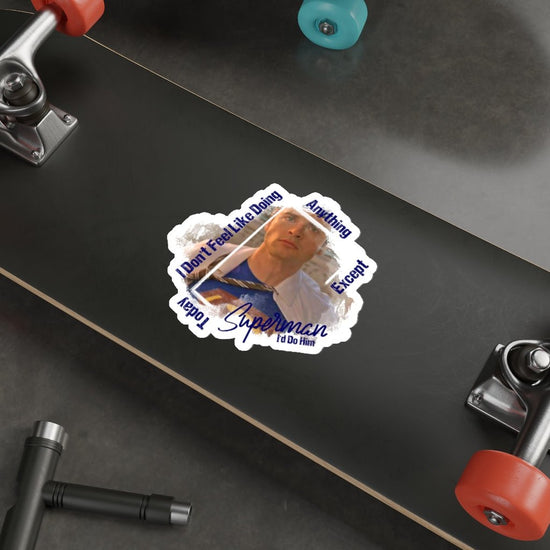 Superman, Tom Welling Die-Cut Sticker (I'd do) - Fandom-Made