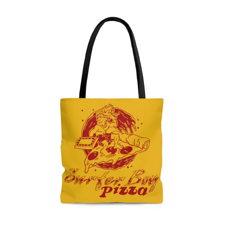 Surfer Boy Pizza Tote Bag - Fandom-Made