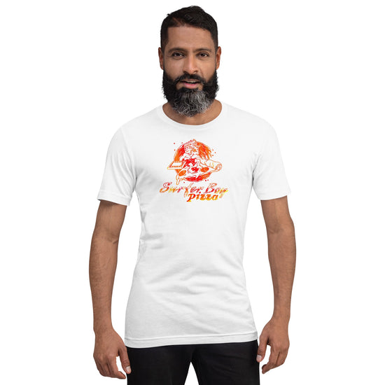 Surfer Boy Pizza Unisex t-shirt - Fandom-Made