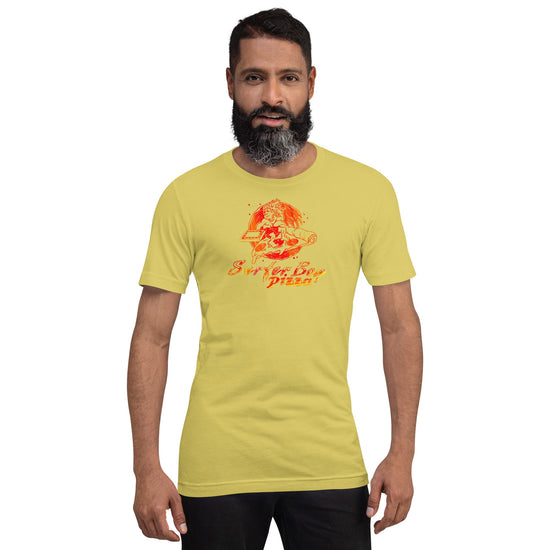 Surfer Boy Pizza Unisex t-shirt - Fandom-Made