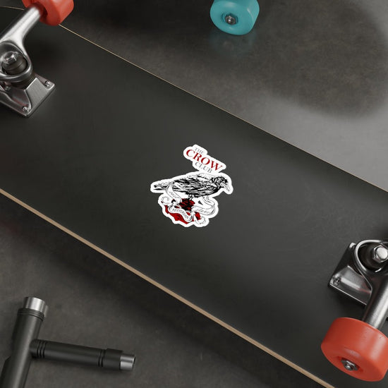 The Crow Club Die-Cut Stickers (crow, red) - Fandom-Made