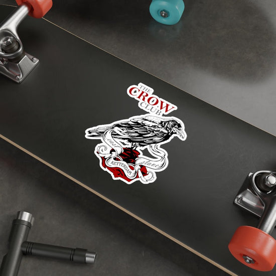 The Crow Club Die-Cut Stickers (crow, red) - Fandom-Made