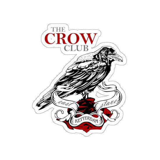 The Crow Club Die-Cut Stickers (crow, red) - Fandom-Made