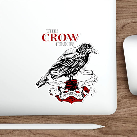 The Crow Club Die-Cut Stickers (crow, red) - Fandom-Made
